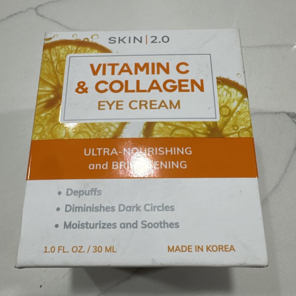 Skin 2.0 Vitamin C & 1.01 Fl Oz (Pack of 1), C & Collagen Eye Cream